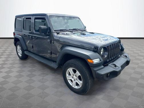 Granite Crystal Metallic Clearcoat 2023 Jeep Wrangler Sport S
