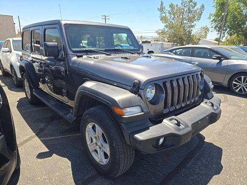 Granite Crystal Metallic Clearcoat 2023 Jeep Wrangler Sport S