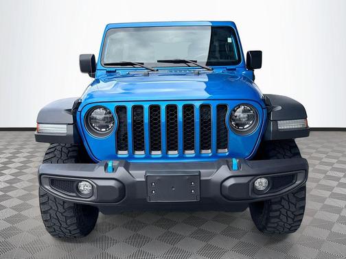 Hydro Blue Pearlcoat 2021 Jeep Wrangler Unlimited 4xe Rubicon