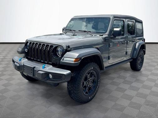 Sting-Gray Clearcoat 2023 Jeep Wrangler 4xe Base
