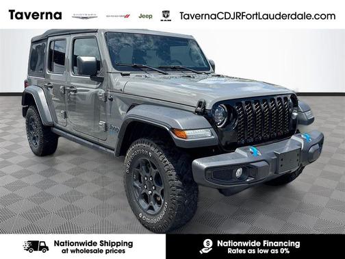 Sting-Gray Clearcoat 2023 Jeep Wrangler 4xe Base