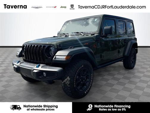Sarge Green Clearcoat 2023 Jeep Wrangler 4xe Base