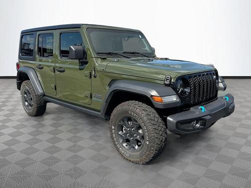 Sarge Green Clearcoat 2023 Jeep Wrangler 4xe Base