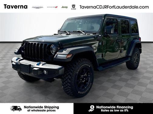 Sarge Green Clearcoat 2023 Jeep Wrangler 4xe Base