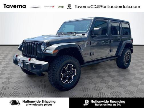 Granite Crystal Metallic Clearcoat 2023 Jeep Wrangler Rubicon