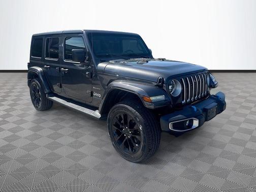 Granite Crystal Metallic Clearcoat 2023 Jeep Wrangler 4xe Sahara