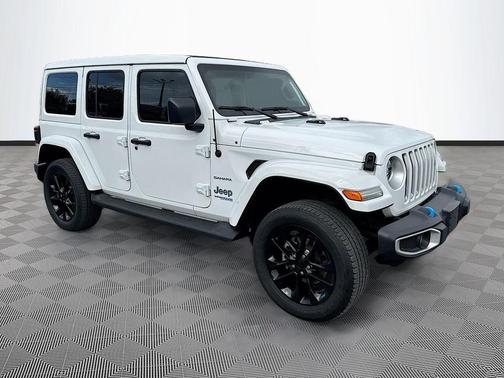 Bright White Clearcoat 2022 Jeep Wrangler Unlimited 4xe Sahara