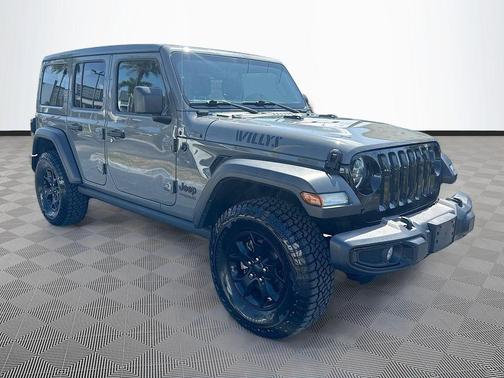 Sting-Gray Clearcoat 2022 Jeep Wrangler Willys