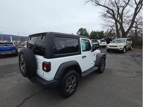 Bright White Clearcoat 2022 Jeep Wrangler Sport S