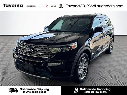 Agate Black Metallic 2021 Ford Explorer Limited