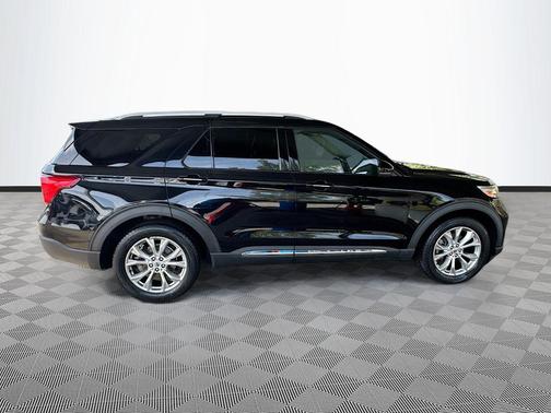 Agate Black Metallic 2021 Ford Explorer Limited