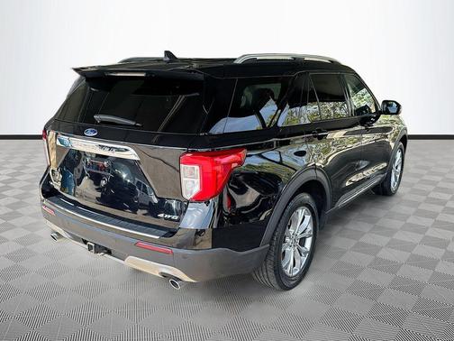 Agate Black Metallic 2021 Ford Explorer Limited