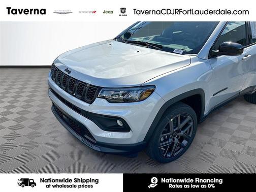 Silver Zynith Metallic Clearcoat 2026 Jeep Compass Latitude