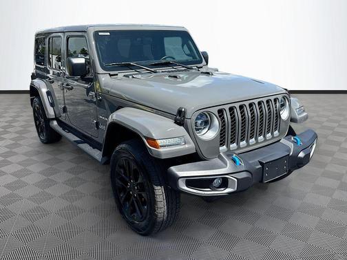 Sting-Gray Clearcoat 2022 Jeep Wrangler Unlimited 4xe Sahara