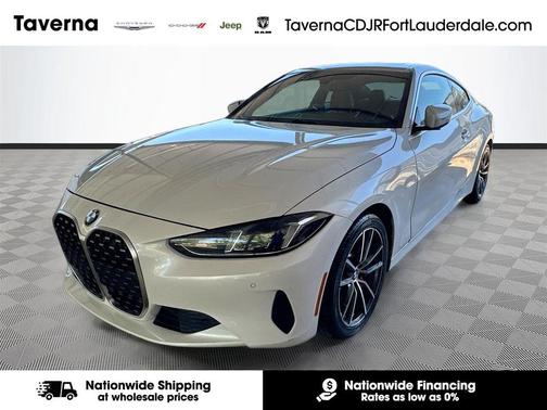 White Metallic 2025 BMW 430 i xDrive