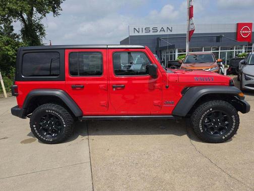 Firecracker Red Clearcoat 2023 Jeep Wrangler 4xe Willys