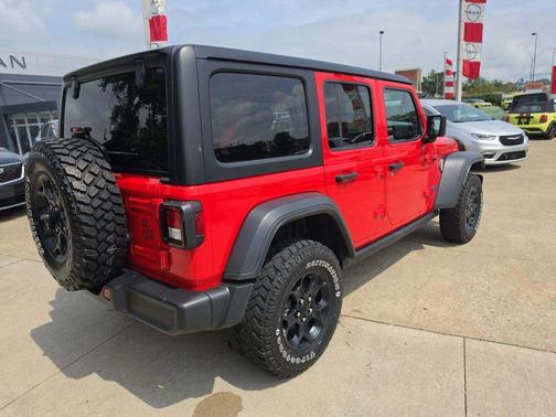 Firecracker Red Clearcoat 2023 Jeep Wrangler 4xe Willys