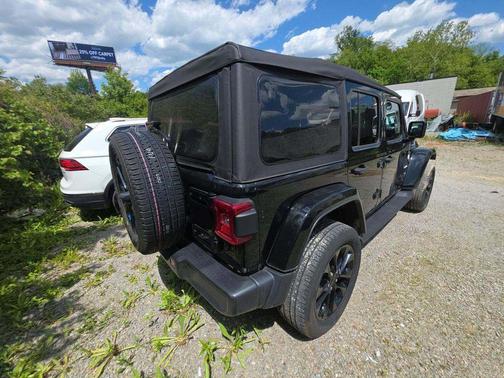 Black Clearcoat 2023 Jeep Wrangler 4xe Sahara