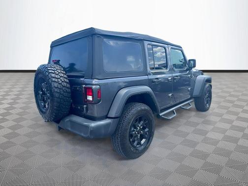 Granite Crystal Metallic Clearcoat 2021 Jeep Wrangler Unlimited Sport
