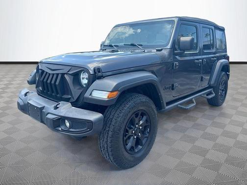 Granite Crystal Metallic Clearcoat 2021 Jeep Wrangler Unlimited Sport