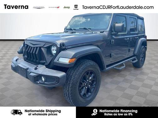 Granite Crystal Metallic Clearcoat 2021 Jeep Wrangler Unlimited Sport