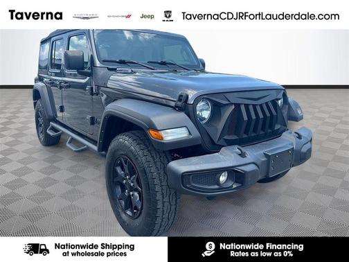 Granite Crystal Metallic Clearcoat 2021 Jeep Wrangler Unlimited Sport