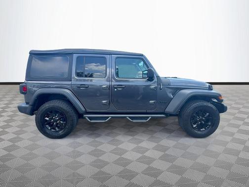 Granite Crystal Metallic Clearcoat 2021 Jeep Wrangler Unlimited Sport