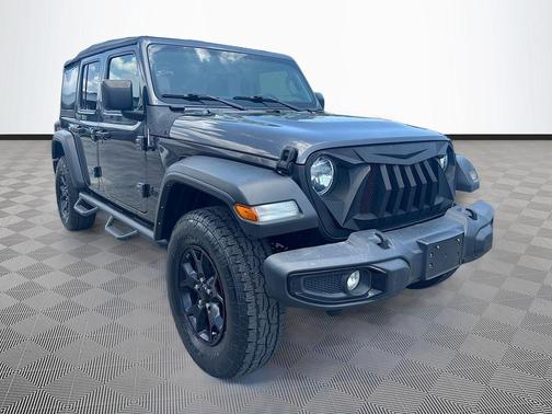 Granite Crystal Metallic Clearcoat 2021 Jeep Wrangler Unlimited Sport