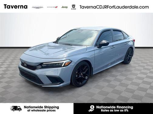 Gray 2024 Honda Civic Sport