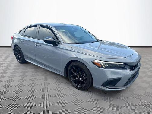 Gray 2024 Honda Civic Sport