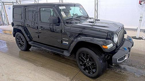 Black Clearcoat 2023 Jeep Wrangler 4xe Sahara