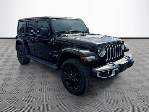 Black Clearcoat 2023 Jeep Wrangler 4xe Sahara