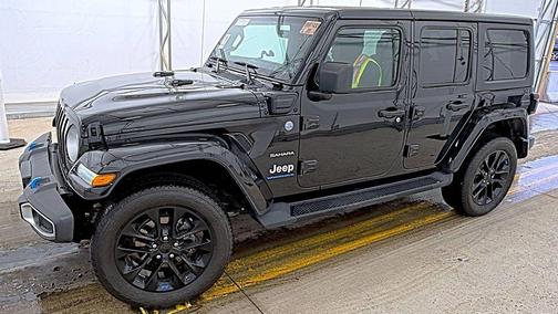Black Clearcoat 2023 Jeep Wrangler 4xe Sahara