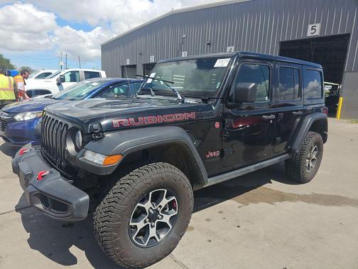 Black Clearcoat 2022 Jeep Wrangler Unlimited Rubicon