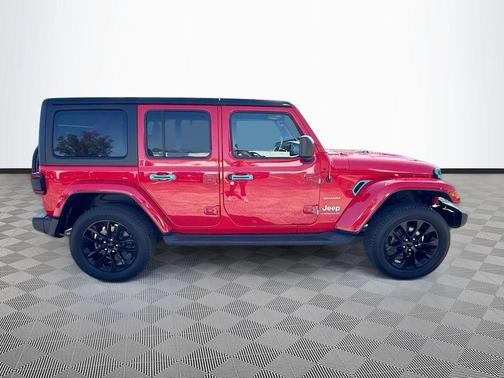 Firecracker Red Clearcoat 2023 Jeep Wrangler 4xe Sahara