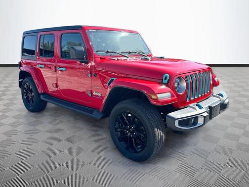 Firecracker Red Clearcoat 2023 Jeep Wrangler 4xe Sahara