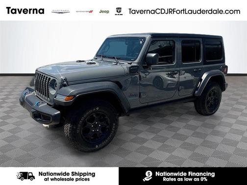 Sting-Gray Clearcoat 2023 Jeep Wrangler 4xe Base