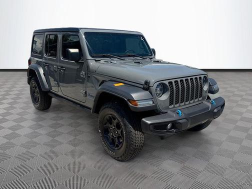 Sting-Gray Clearcoat 2023 Jeep Wrangler 4xe Base