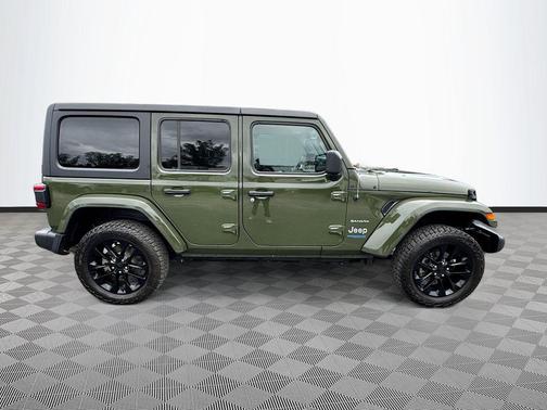 Sarge Green Clearcoat 2022 Jeep Wrangler Unlimited 4xe Sahara