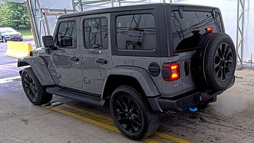 Sting-Gray Clearcoat 2023 Jeep Wrangler 4xe Sahara