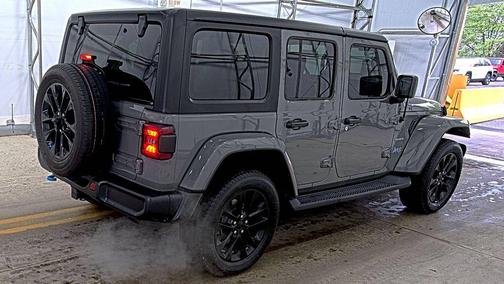 Sting-Gray Clearcoat 2023 Jeep Wrangler 4xe Sahara