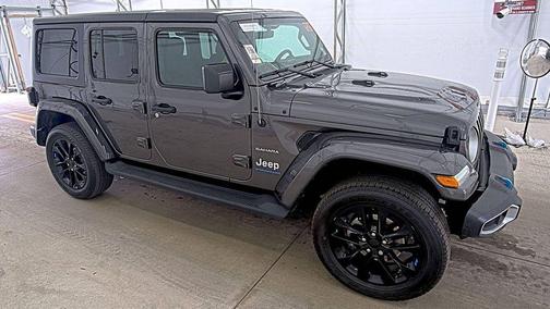 Granite Crystal Metallic Clearcoat 2023 Jeep Wrangler 4xe Sahara