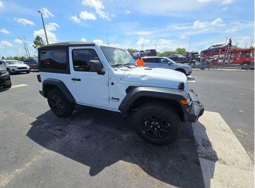 Bright White Clearcoat 2022 Jeep Wrangler Sport