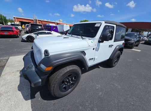Bright White Clearcoat 2022 Jeep Wrangler Sport