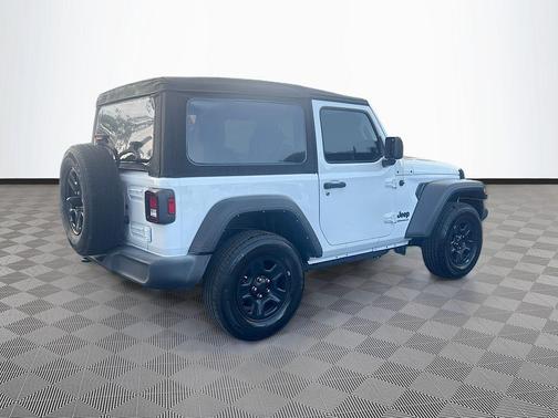 Bright White Clearcoat 2022 Jeep Wrangler Sport