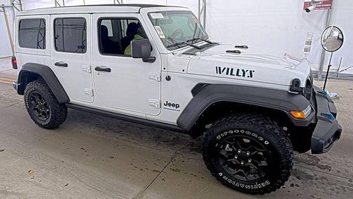 Bright White Clearcoat 2023 Jeep Wrangler 4xe Base