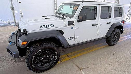 Bright White Clearcoat 2023 Jeep Wrangler 4xe Base