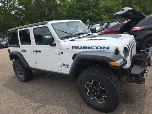 Bright White Clearcoat 2023 Jeep Wrangler 4xe Rubicon