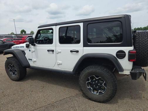 Bright White Clearcoat 2023 Jeep Wrangler 4xe Rubicon