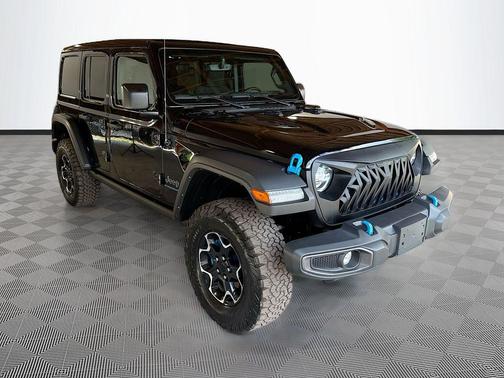 Black Clearcoat 2023 Jeep Wrangler 4xe Rubicon